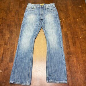 Wrangler 20X Mens Jeans Blue Denim Bootcut Style Size 32x34